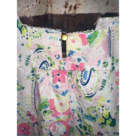 Girls Crown & Ivy Size 12 Cap Sleeve Floral Dress - Picture 5 of 5